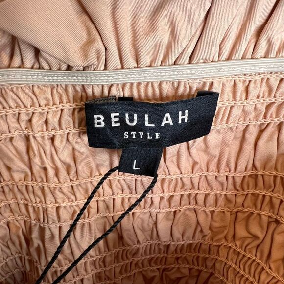 Beulah tulle organza ruffle blouse featuring a sheer, off-the-shoulder whimsical - Picture 9 of 15